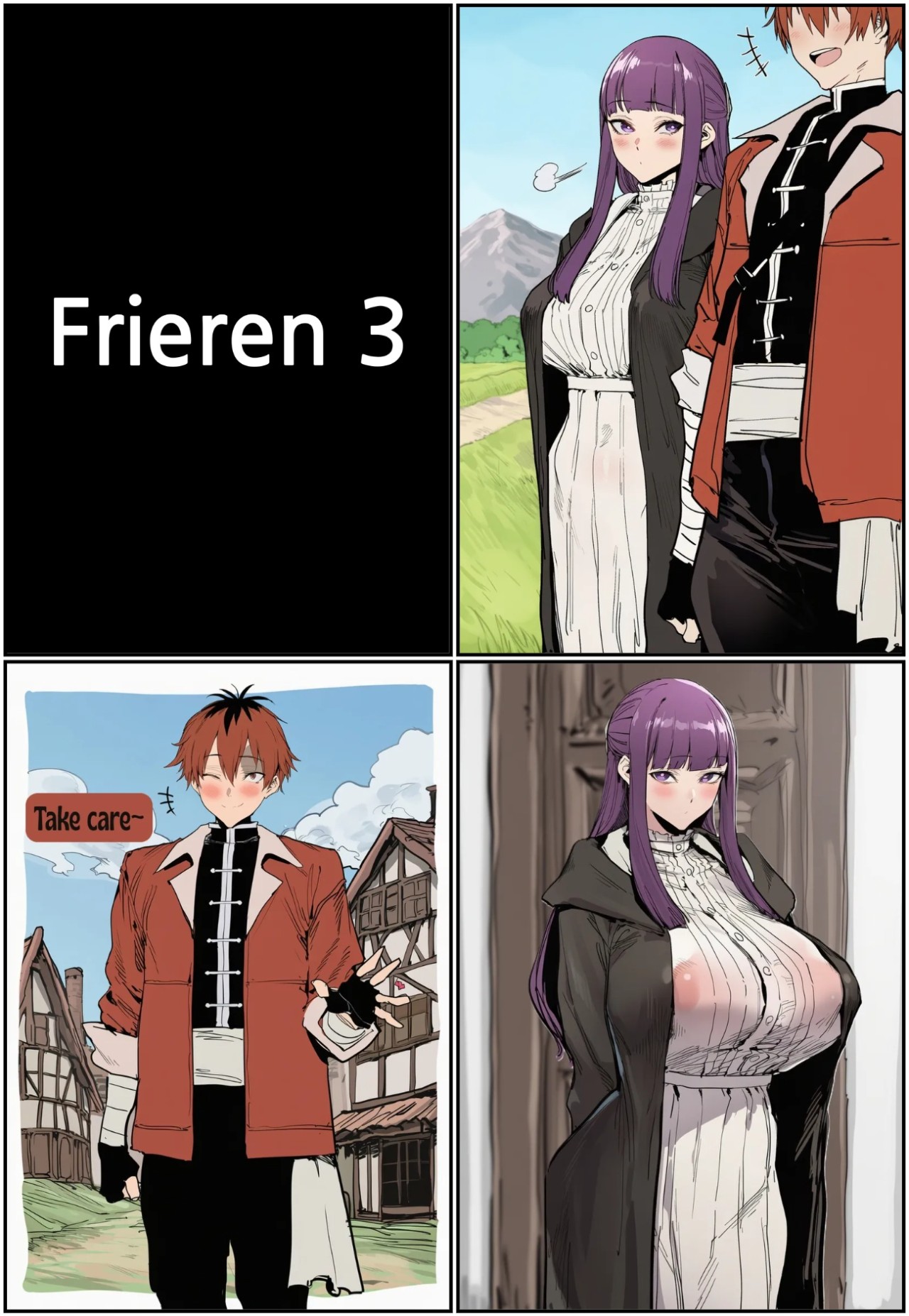 Wedding With Fern Porn Comics english 02
