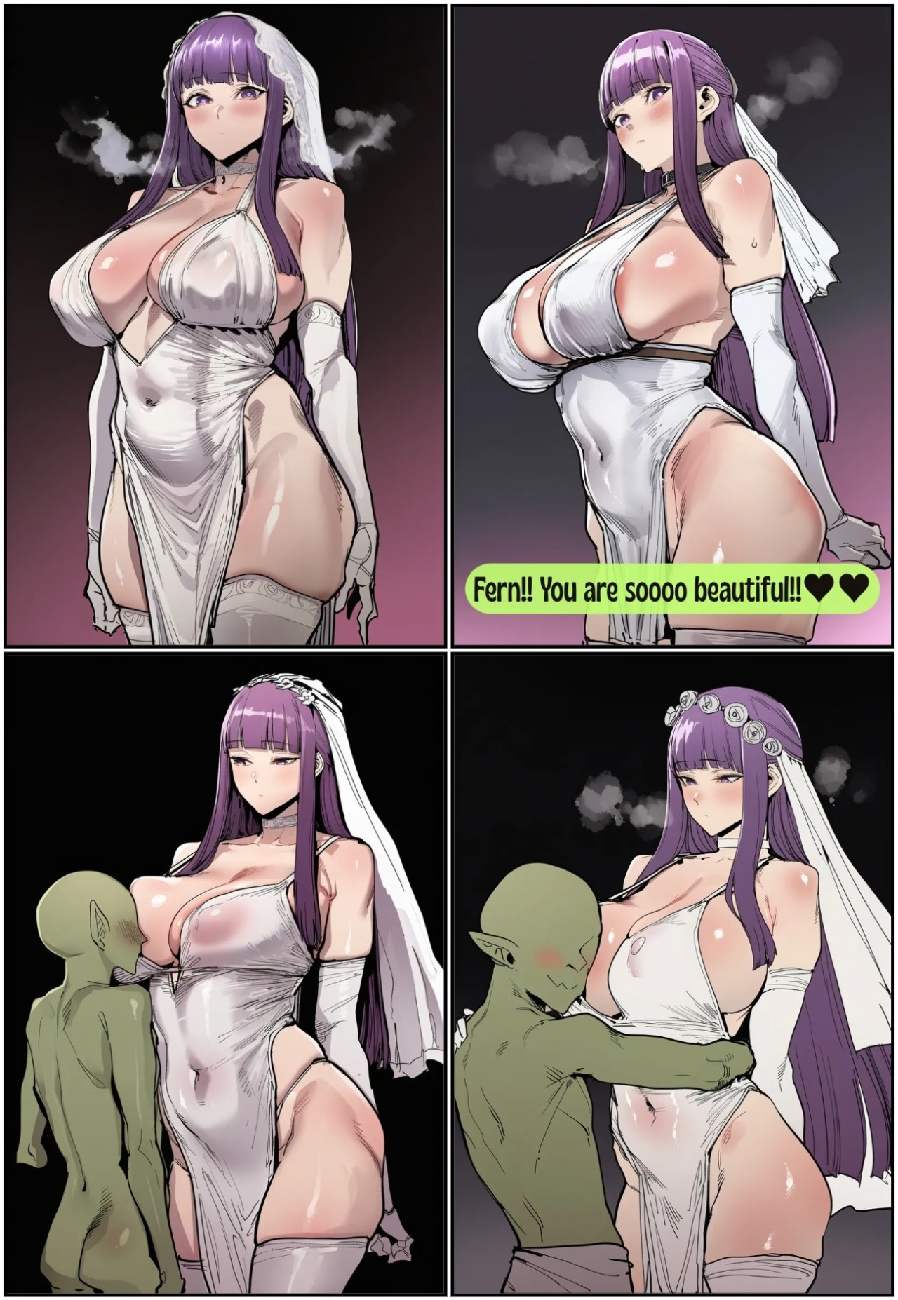 Wedding With Fern Porn Comics english 06