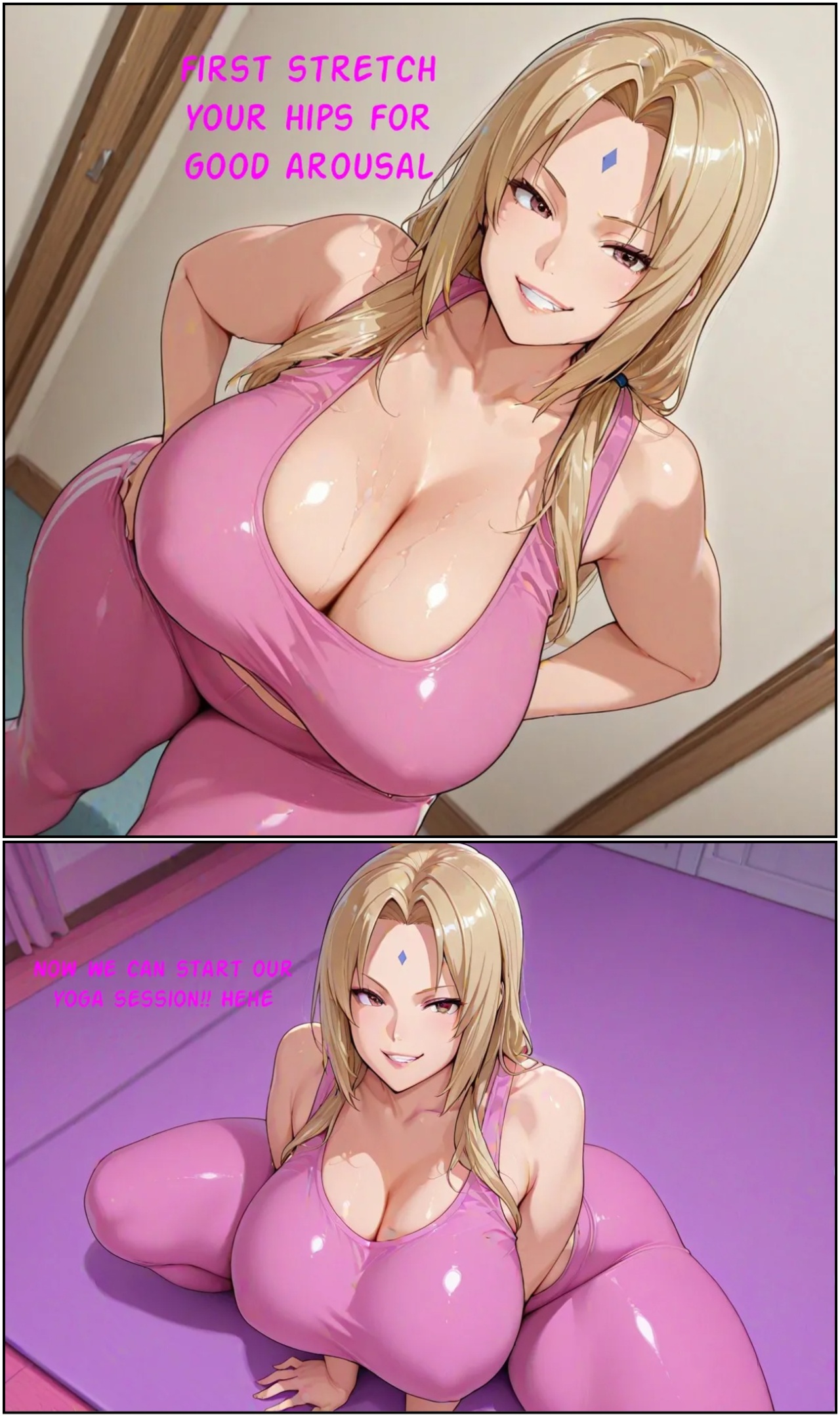 Yoga Classes With Tsunade Porn Comics english 03