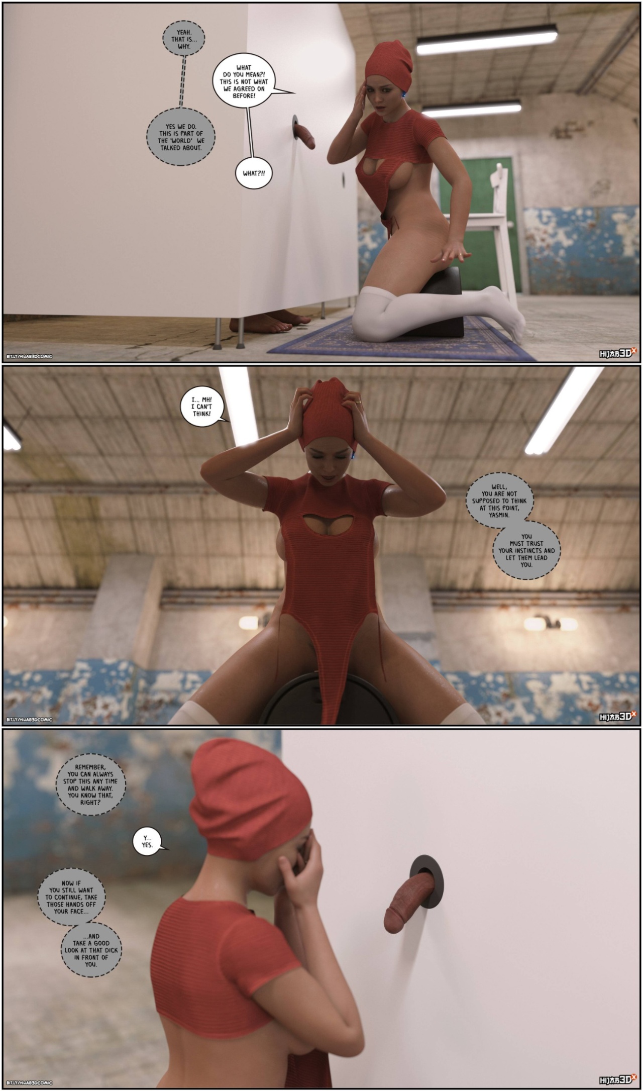 10 AM By Hijab 3DX Part 4 Porn Comics english 09