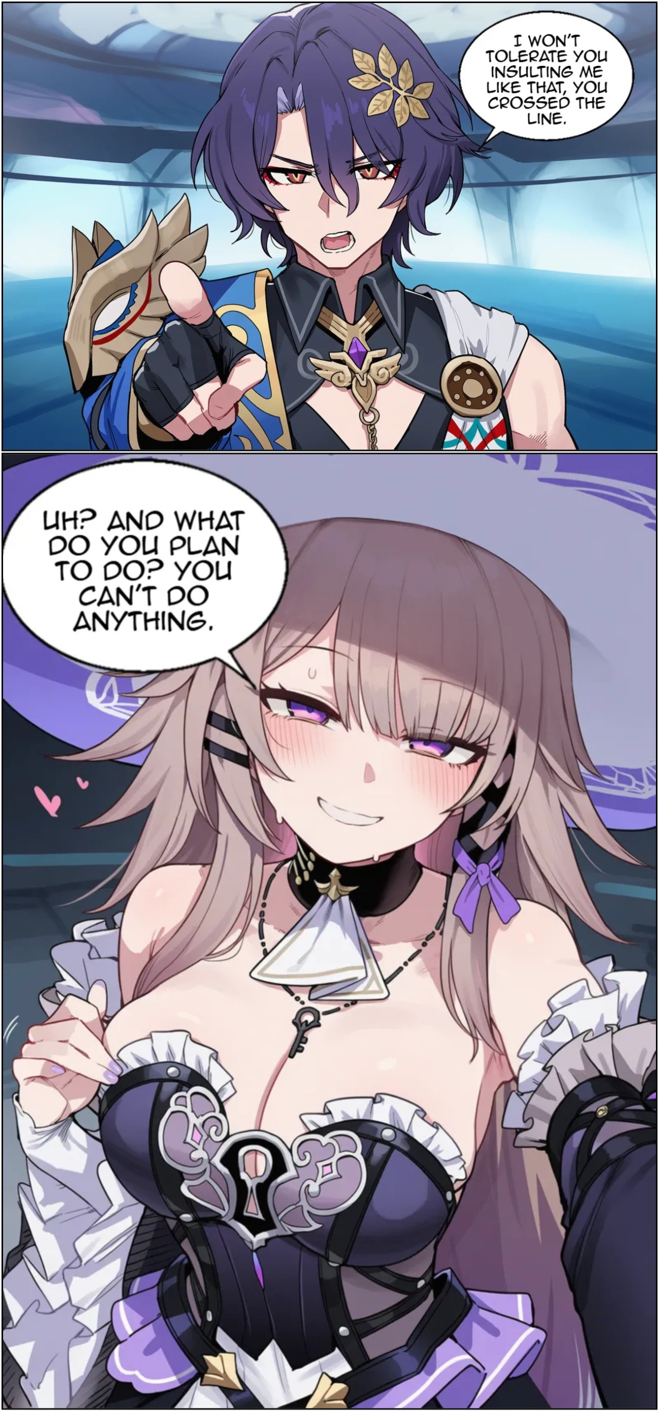 A Conceited Scholar Porn Comics english 04