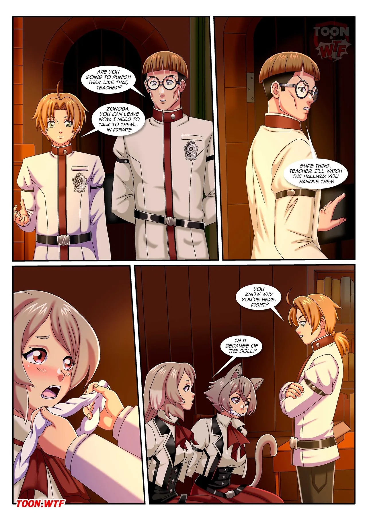 A Feline Lesson Porn Comics english 04