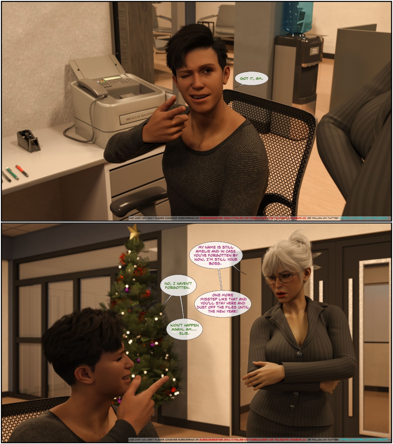 A Naughty Little Office Jungle Porn Comics english 03