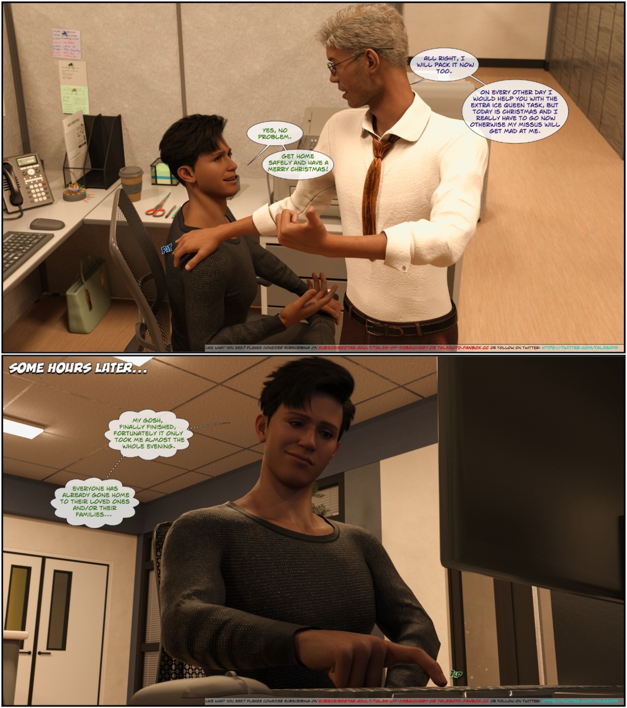 A Naughty Little Office Jungle Porn Comics english 06