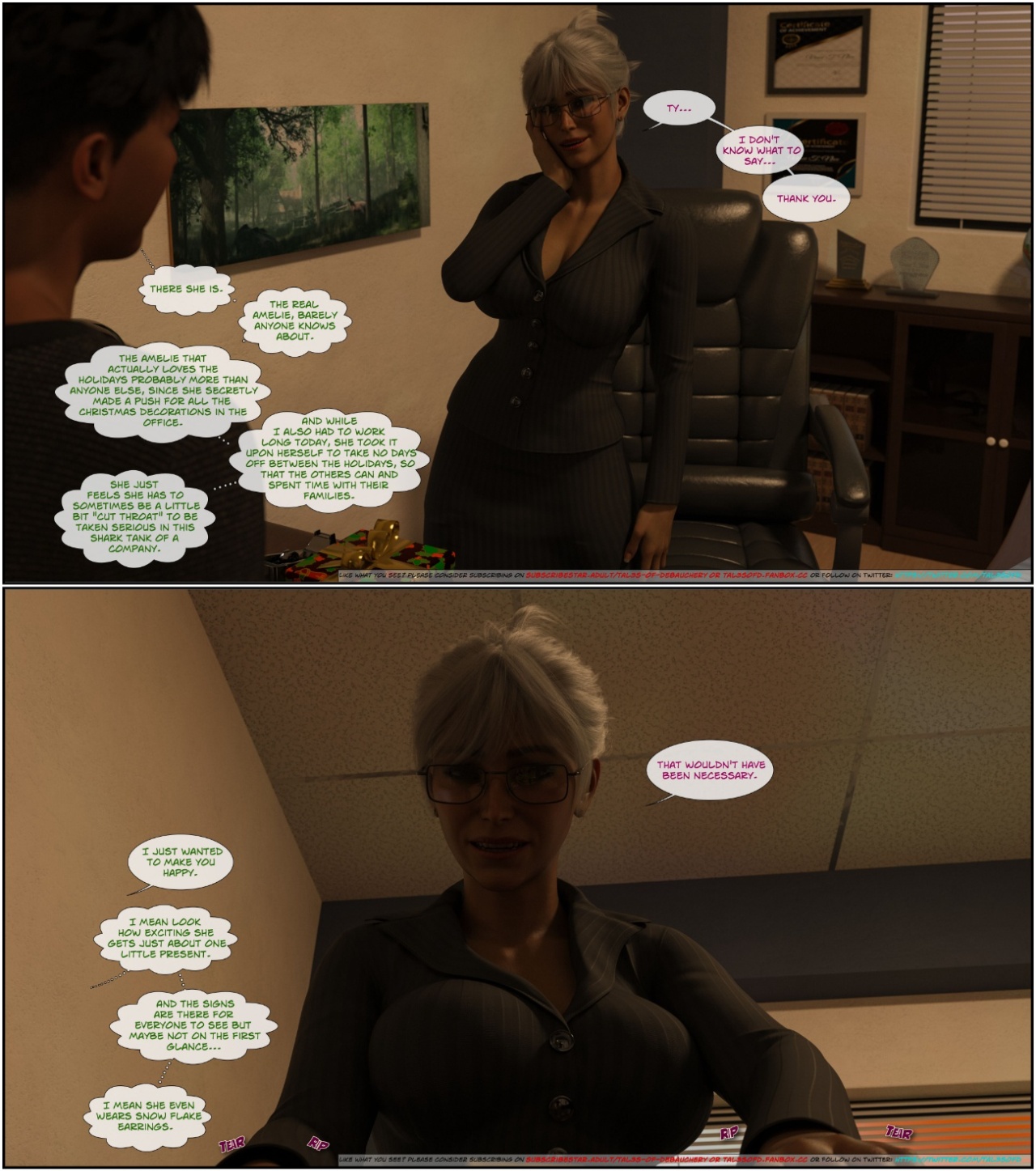 A Naughty Little Office Jungle Porn Comics english 10