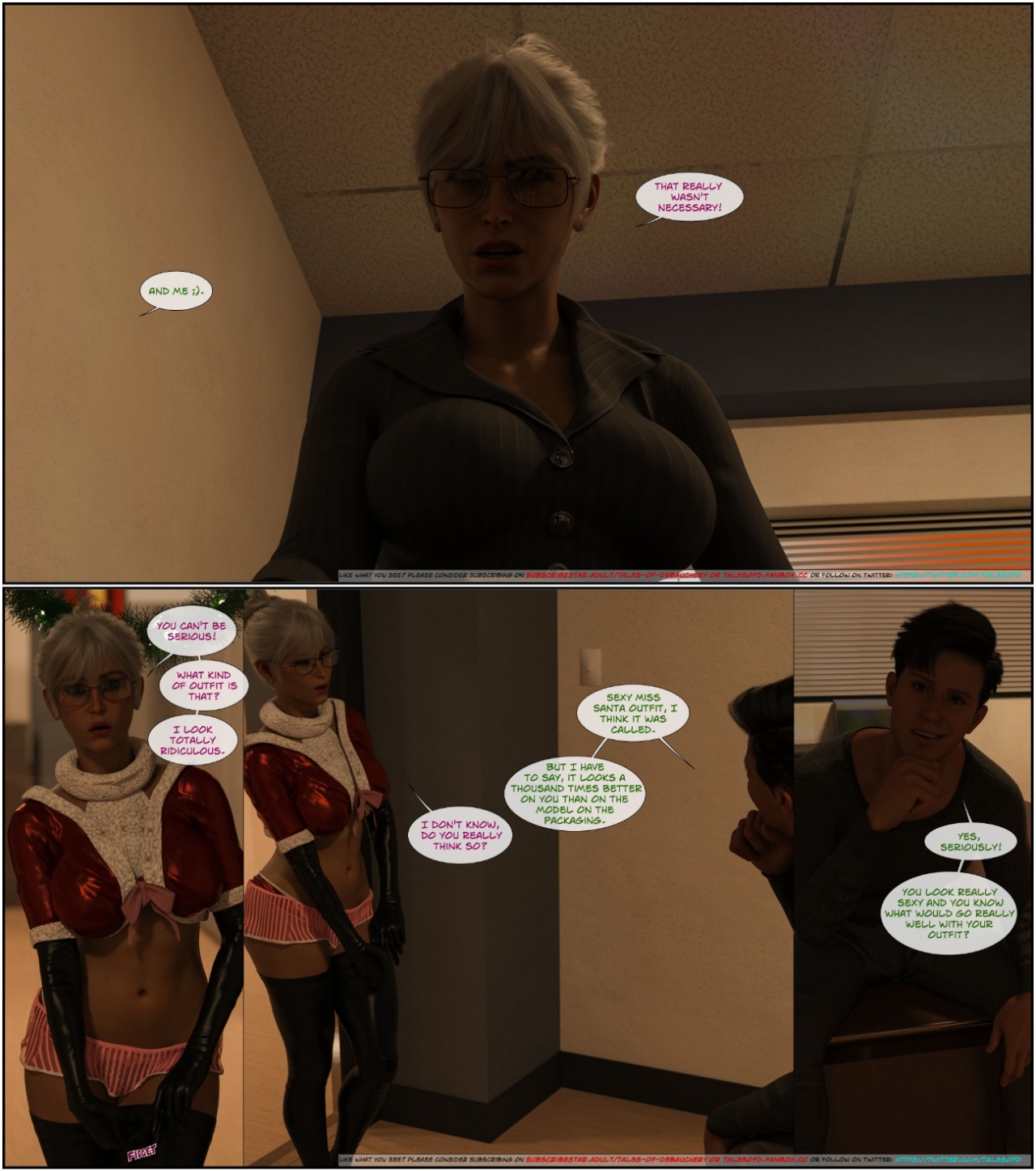 A Naughty Little Office Jungle Porn Comics english 11