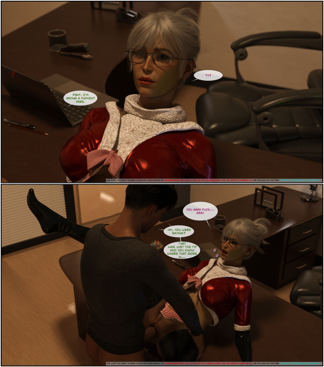 A Naughty Little Office Jungle Porn Comics english 17