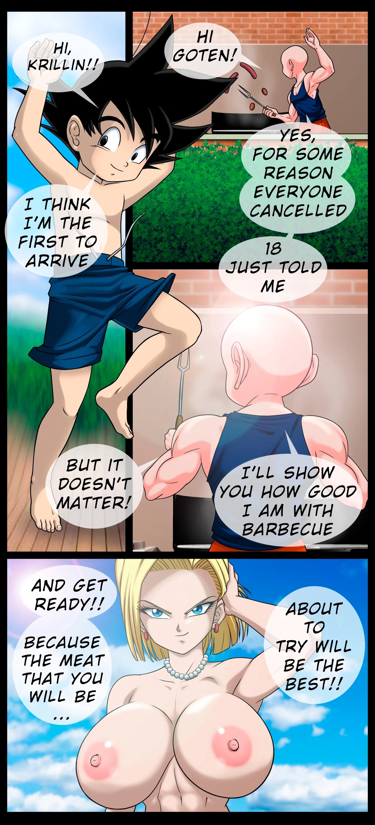 A18's Pool Party Porn Comics english 02