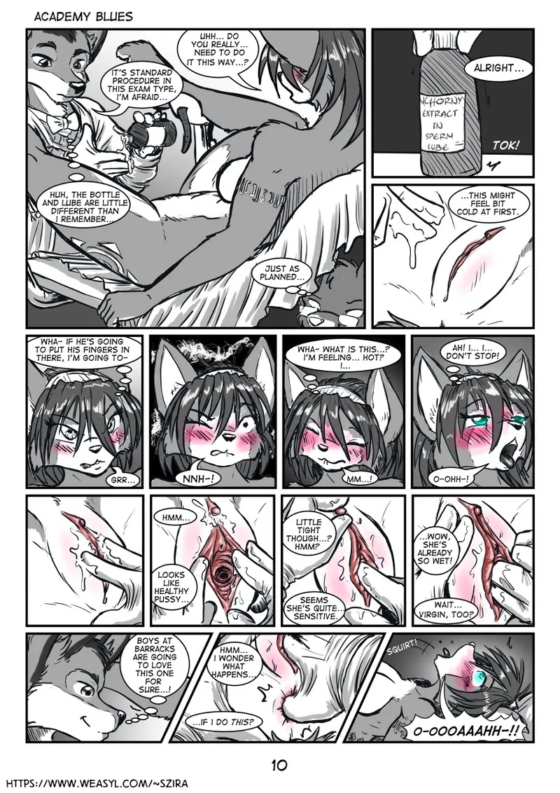 Academy Blues Porn Comics english 11