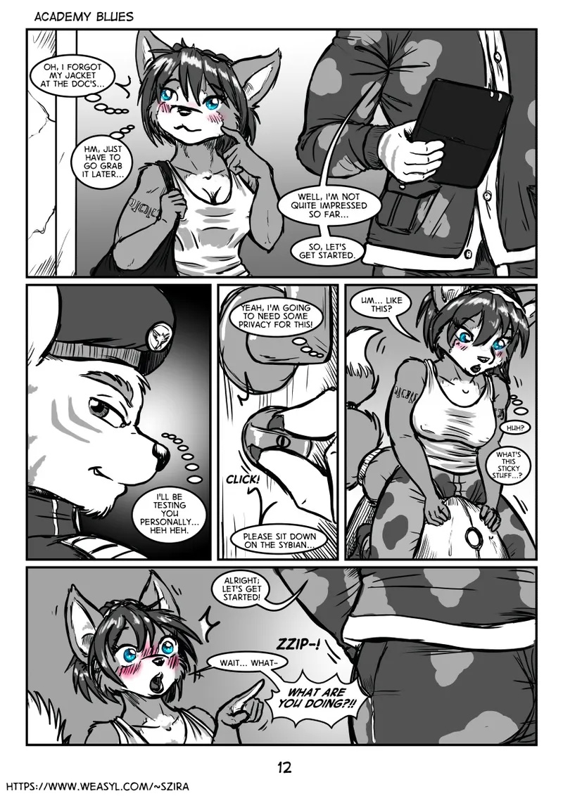 Academy Blues Porn Comics english 13
