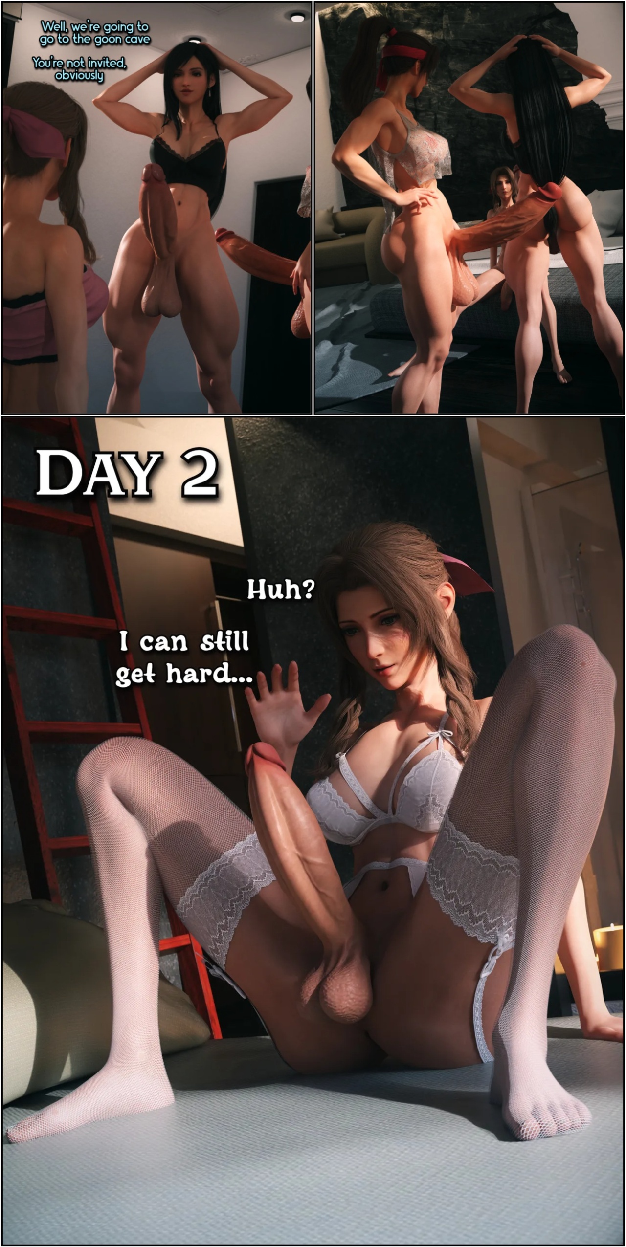 Aerith's No Nut November Porn Comics english 04