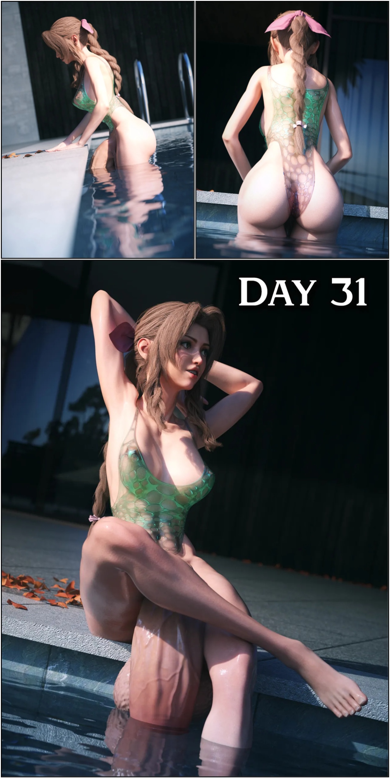 Aerith's No Nut November Porn Comics english 10