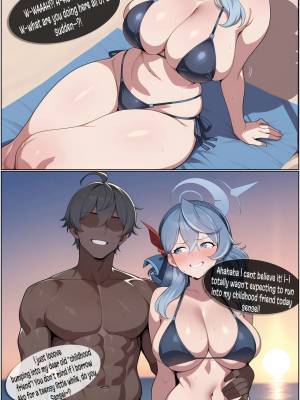 AI Generated: Amau Ako Porn Comics english 02