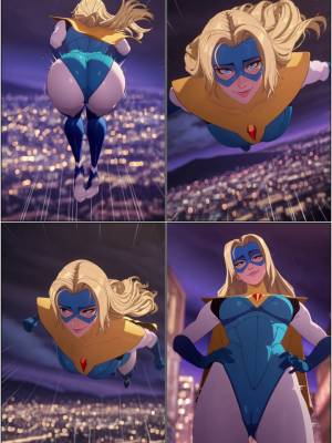 AI Generated: Blonde Blazer Porn Comics english 02