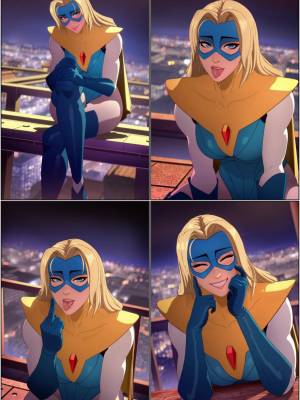 AI Generated: Blonde Blazer Porn Comics english 05