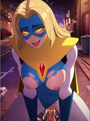 AI Generated: Blonde Blazer Porn Comics english 40