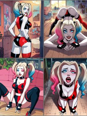 AI Generated: Harley Quinn By Heroerse.AI Porn Comics english 06