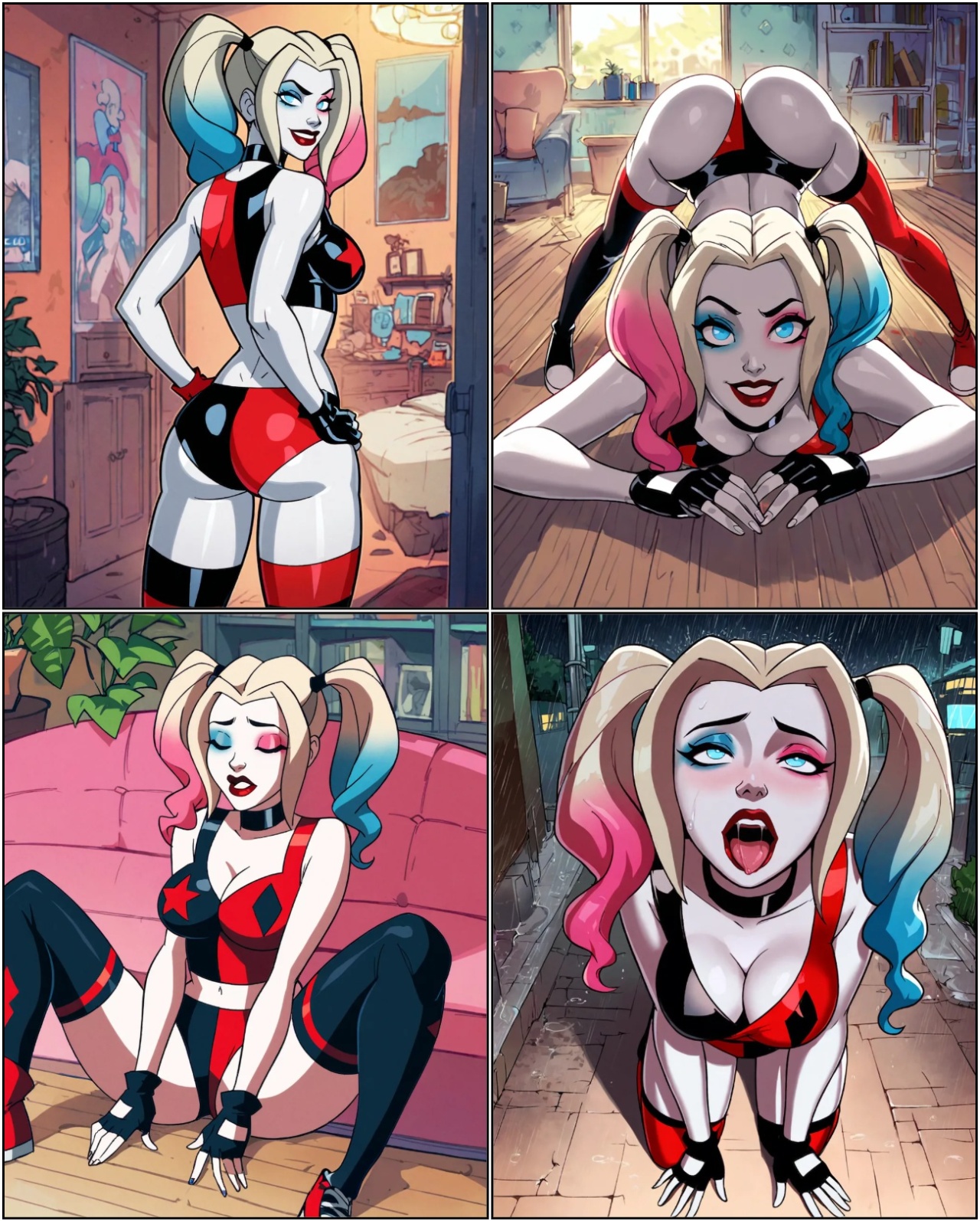 AI Generated: Harley Quinn By Heroerse.AI Porn Comics english 06