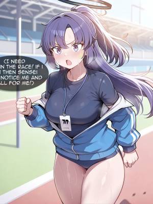 AI Generated: Tracksuit Yuuka