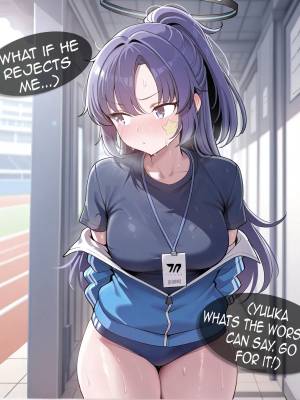 AI Generated: Tracksuit Yuuka Porn Comics english 03