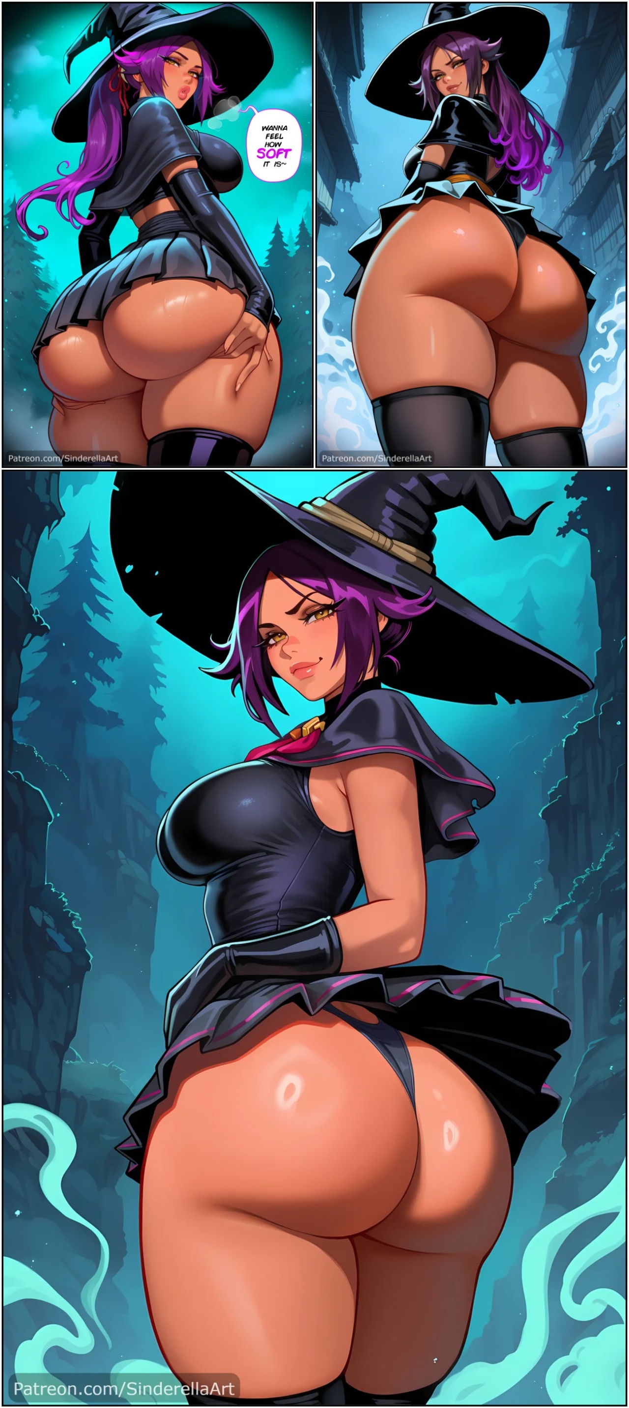 AI Generated: Yoruichi Shihouin Porn Comics english 05