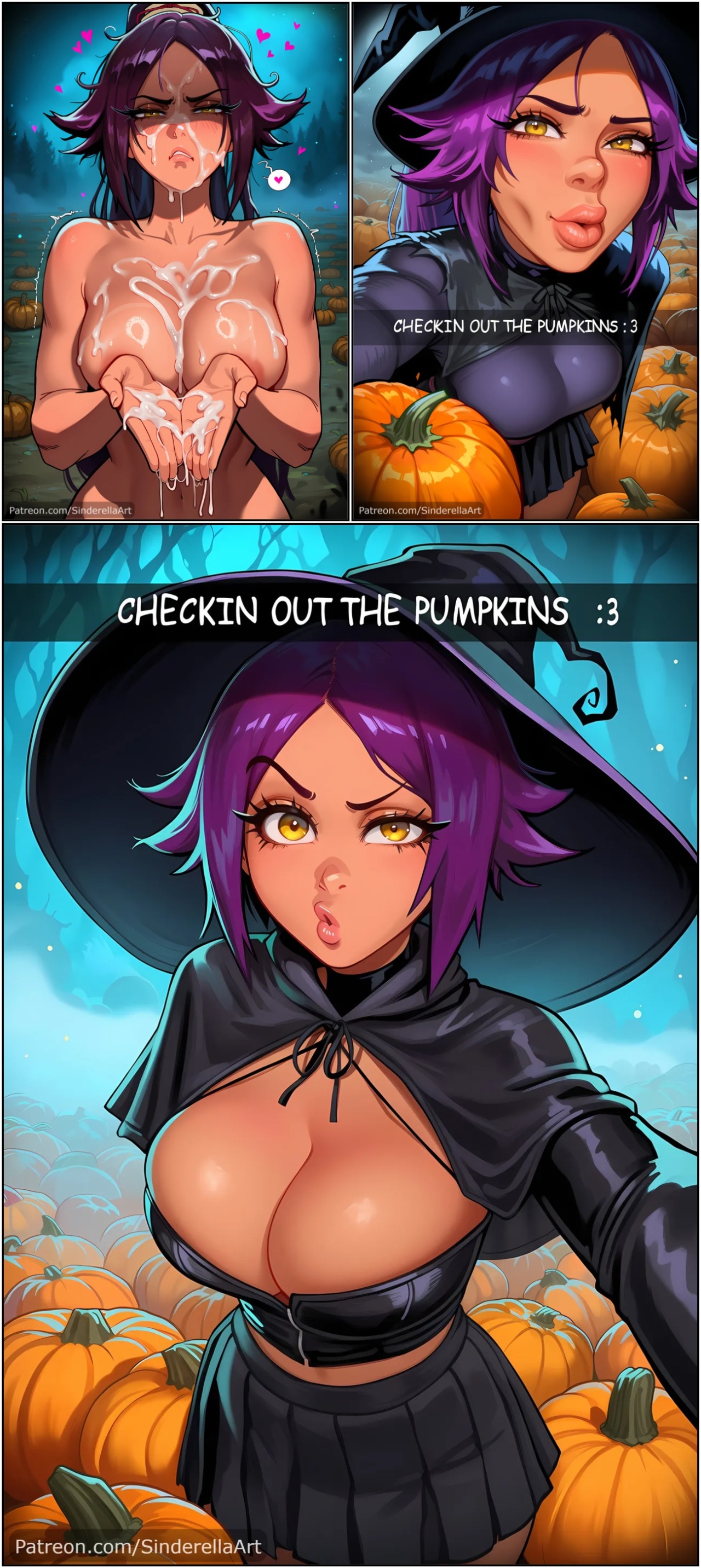 AI Generated: Yoruichi Shihouin Porn Comics english 15