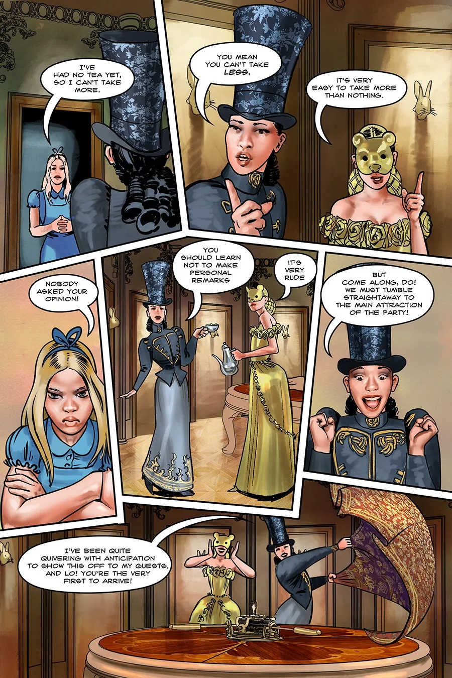 Alice Off The Deep End Porn Comics english 33