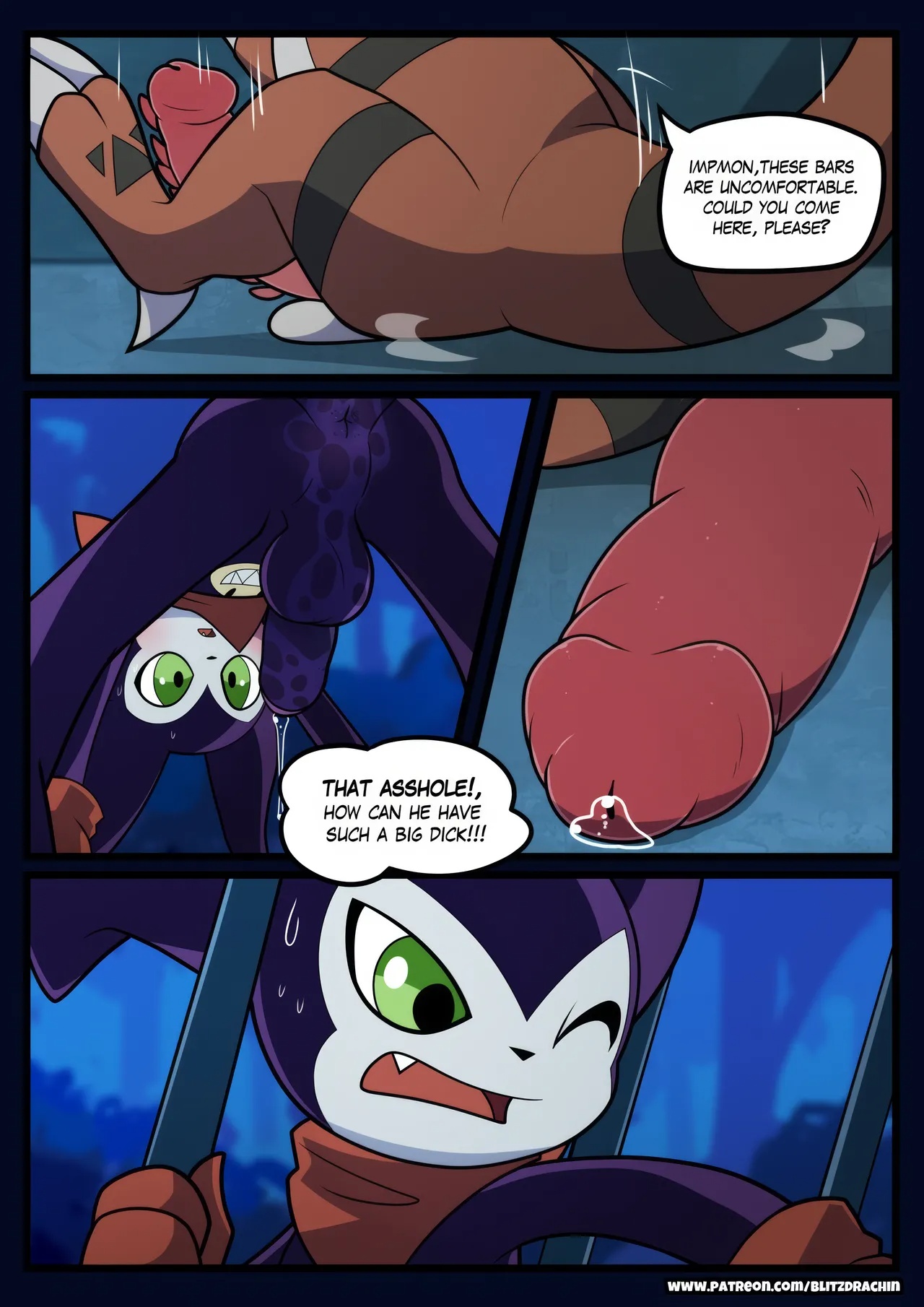 An Inexperienced Guilmon Porn Comics english 09