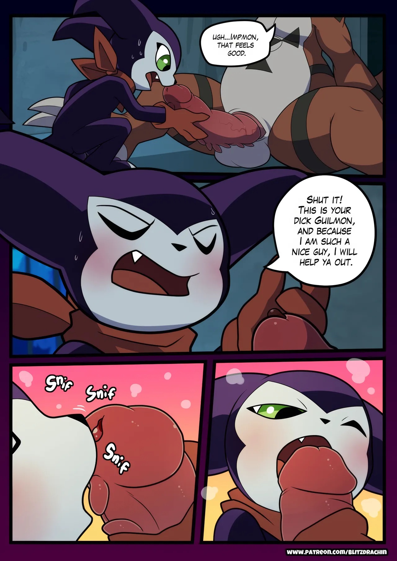 An Inexperienced Guilmon Porn Comics english 10