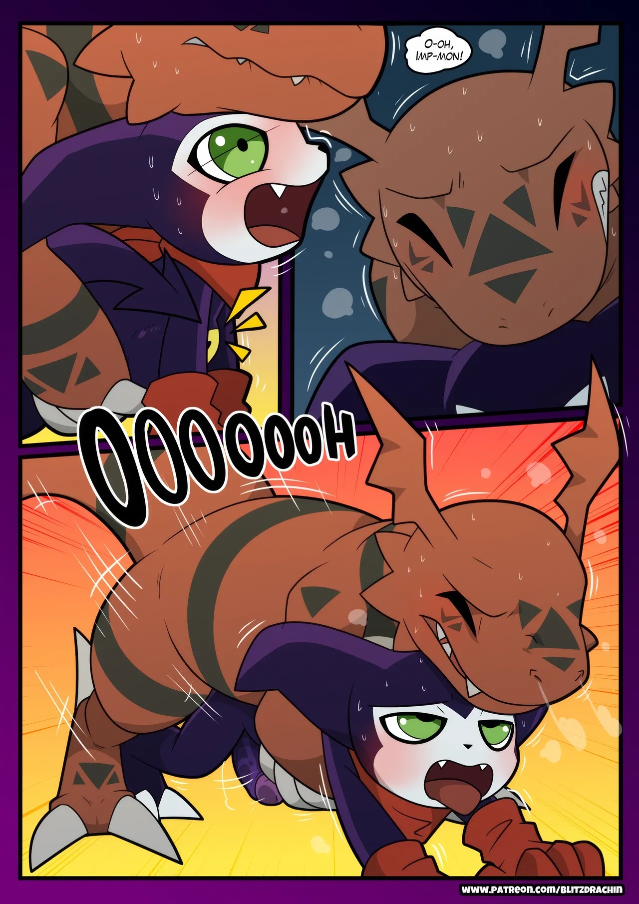 An Inexperienced Guilmon Porn Comics english 31