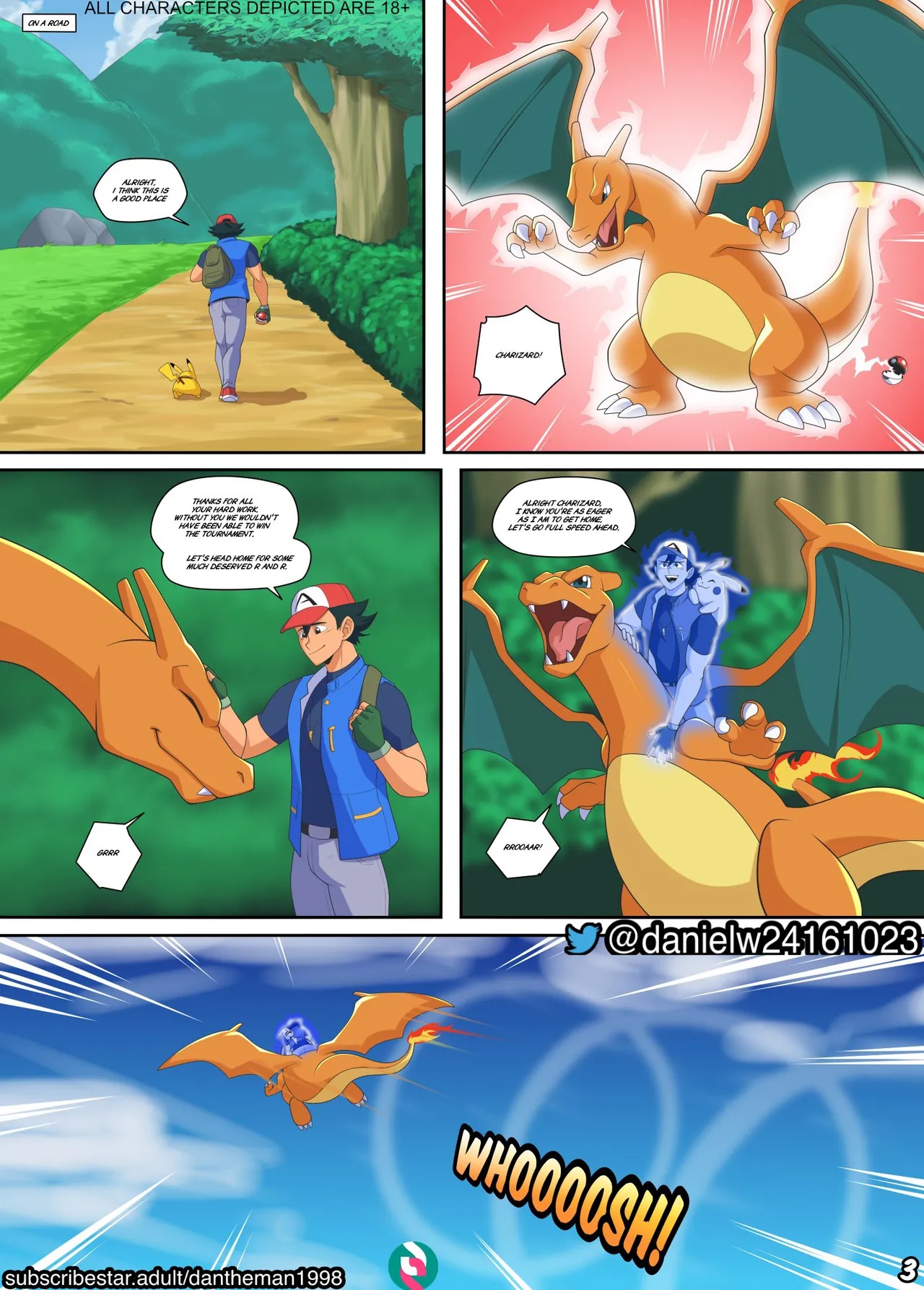 Ash And Misty's Final Fight Porn Comics english 04