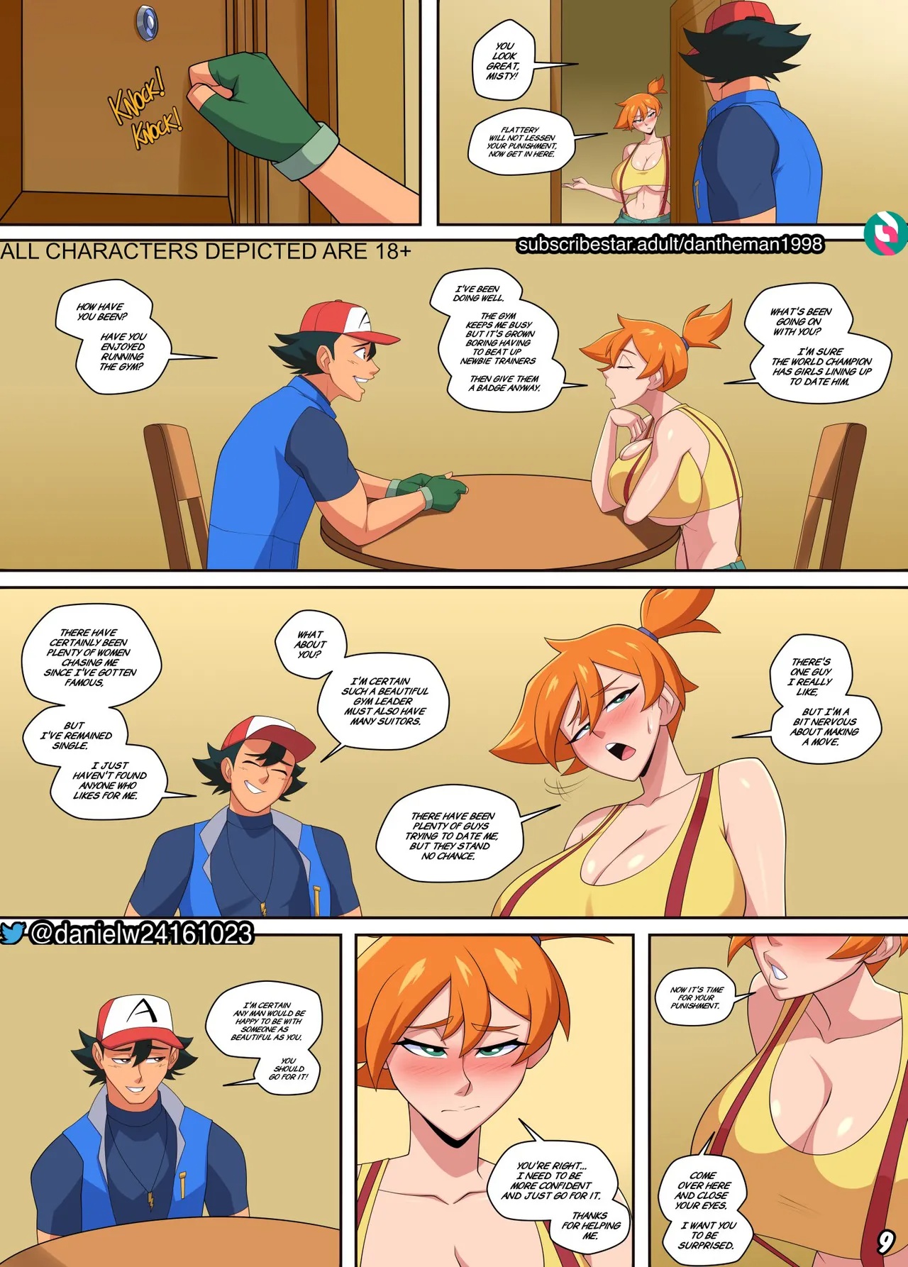 Ash And Misty's Final Fight Porn Comics english 10