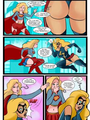 Battle Of Supes: Supergirl vs Captain Marvel Porn Comics english 03