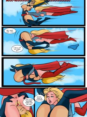 Battle Of Supes: Supergirl vs Captain Marvel Porn Comics english 09