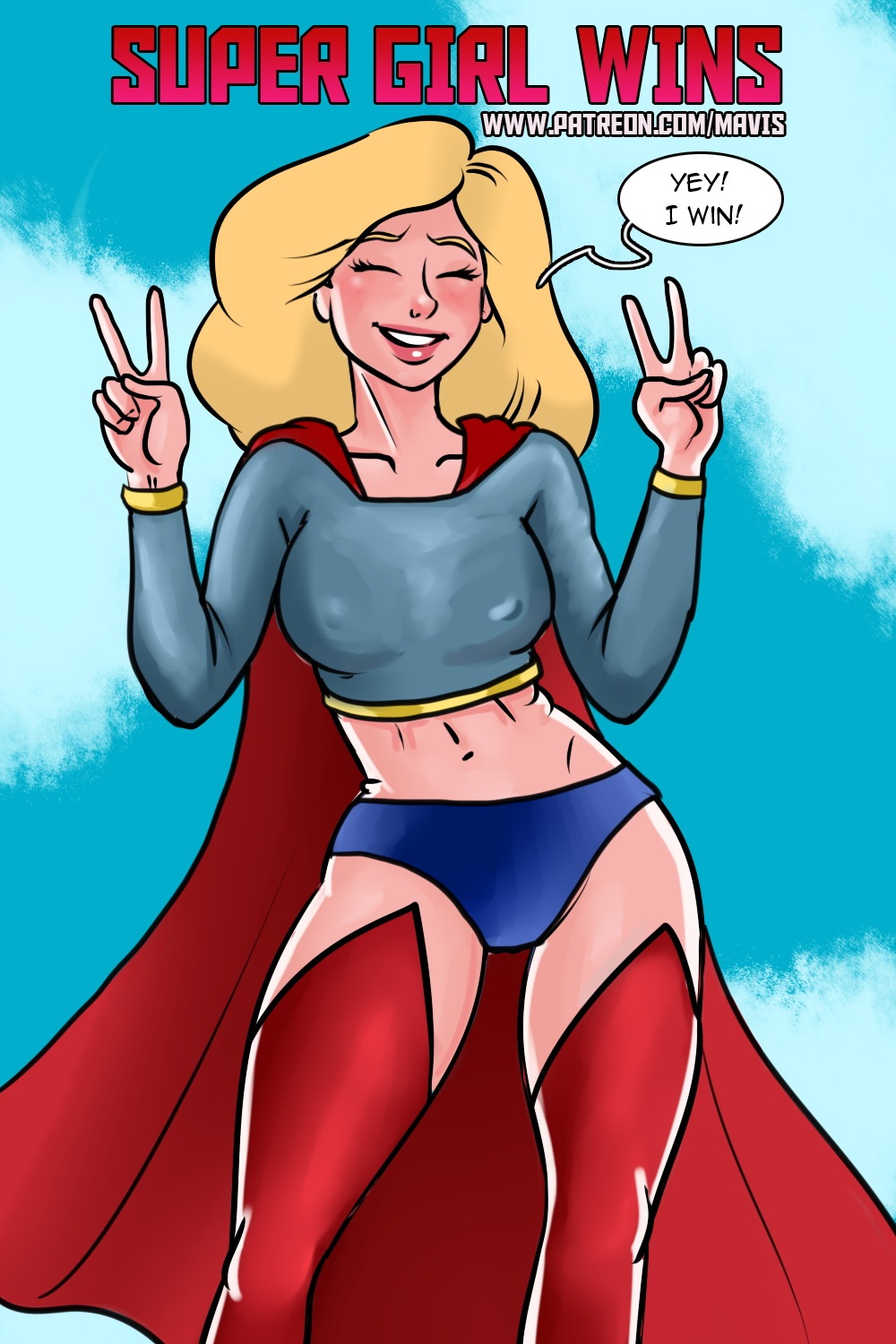 Battle Of Supes: Supergirl vs Captain Marvel Porn Comics english 15