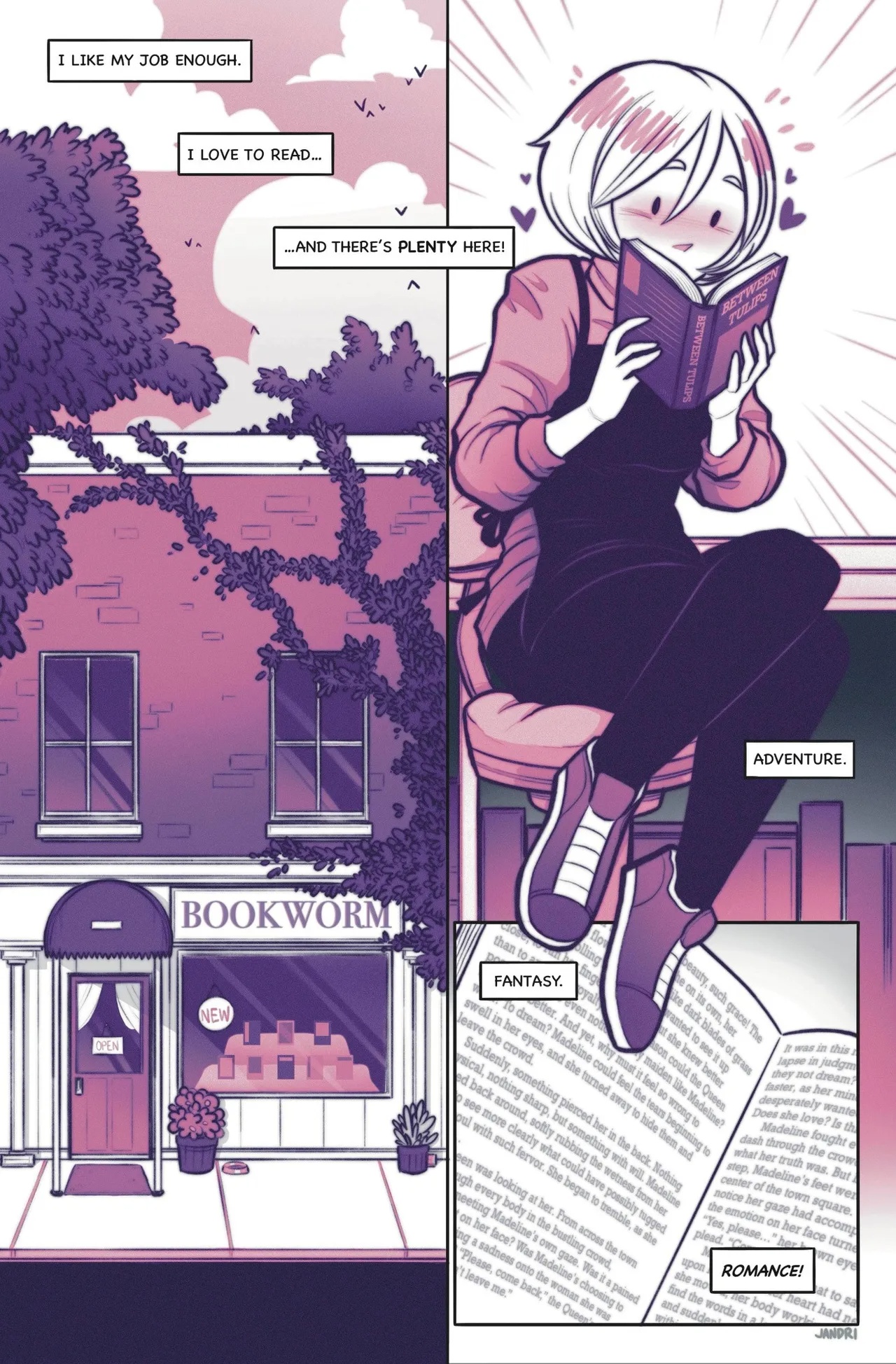 Bookworm One: Suggestion Porn Comics english 03