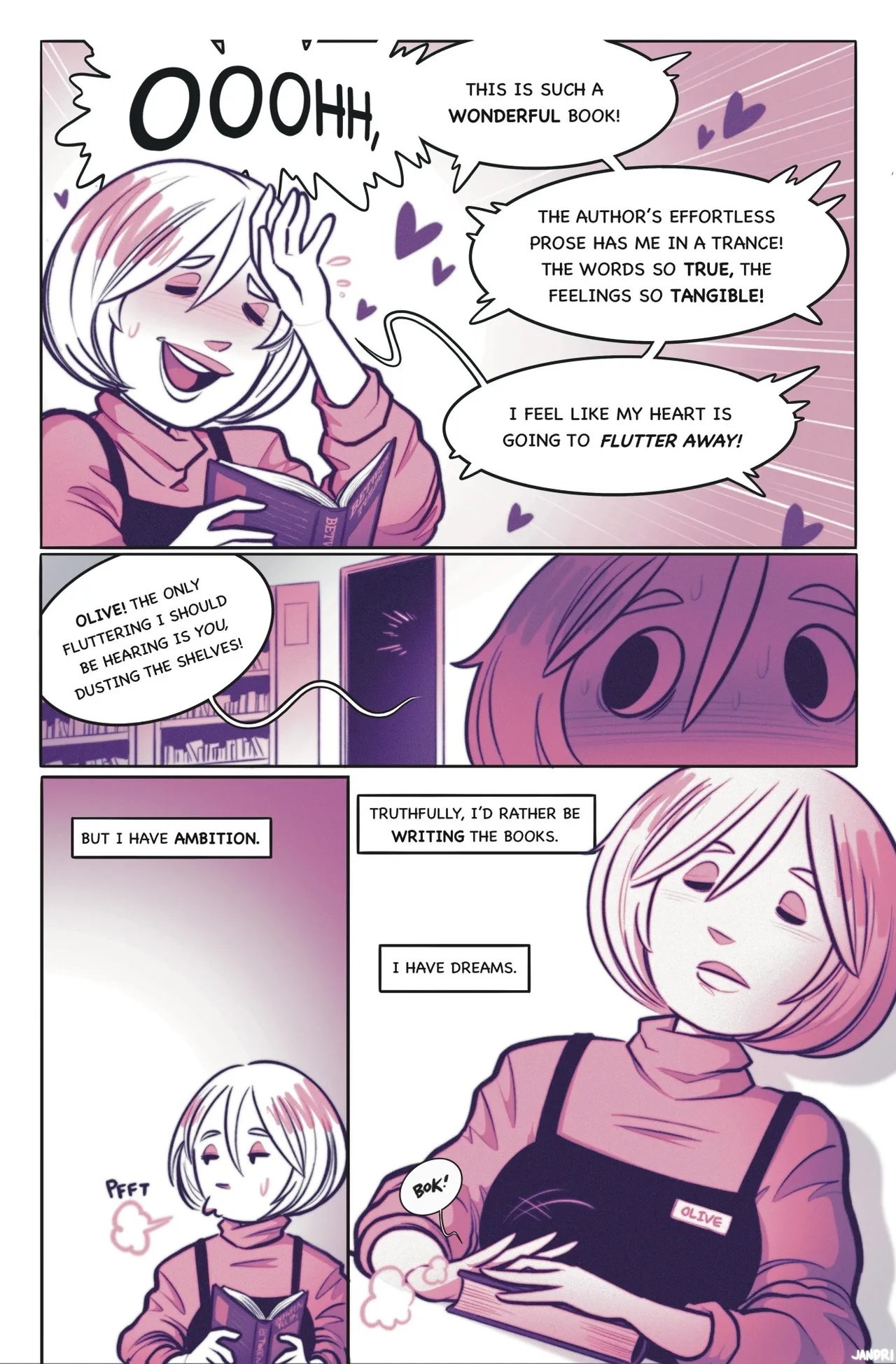 Bookworm One: Suggestion Porn Comics english 04