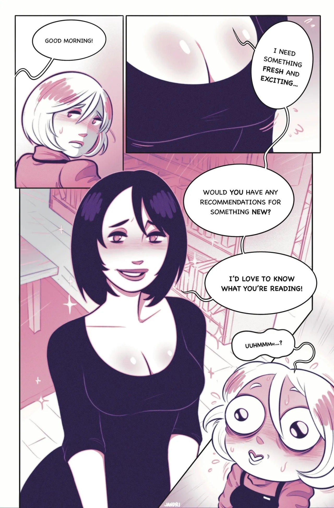 Bookworm One: Suggestion Porn Comics english 07