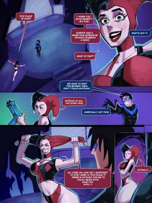 Boredom: Harley X Nightwing