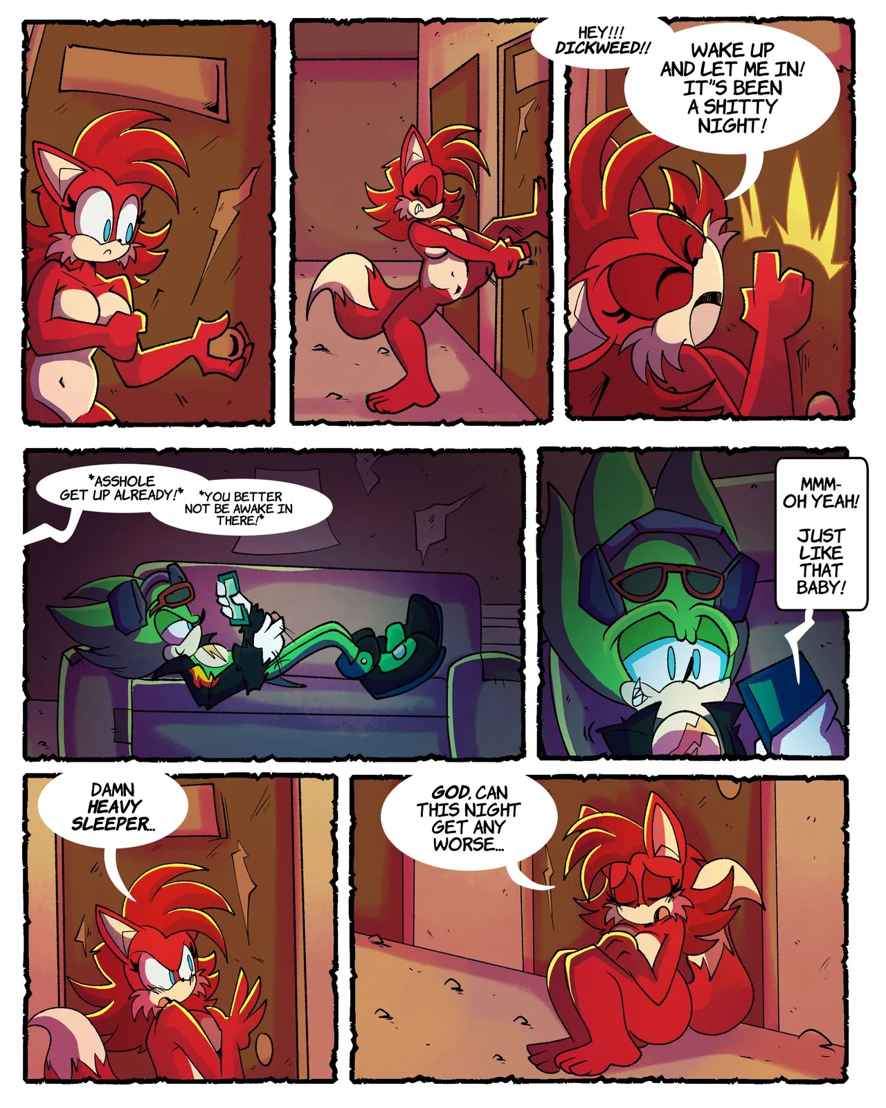 Caught In The Moonlight Porn Comics english 34