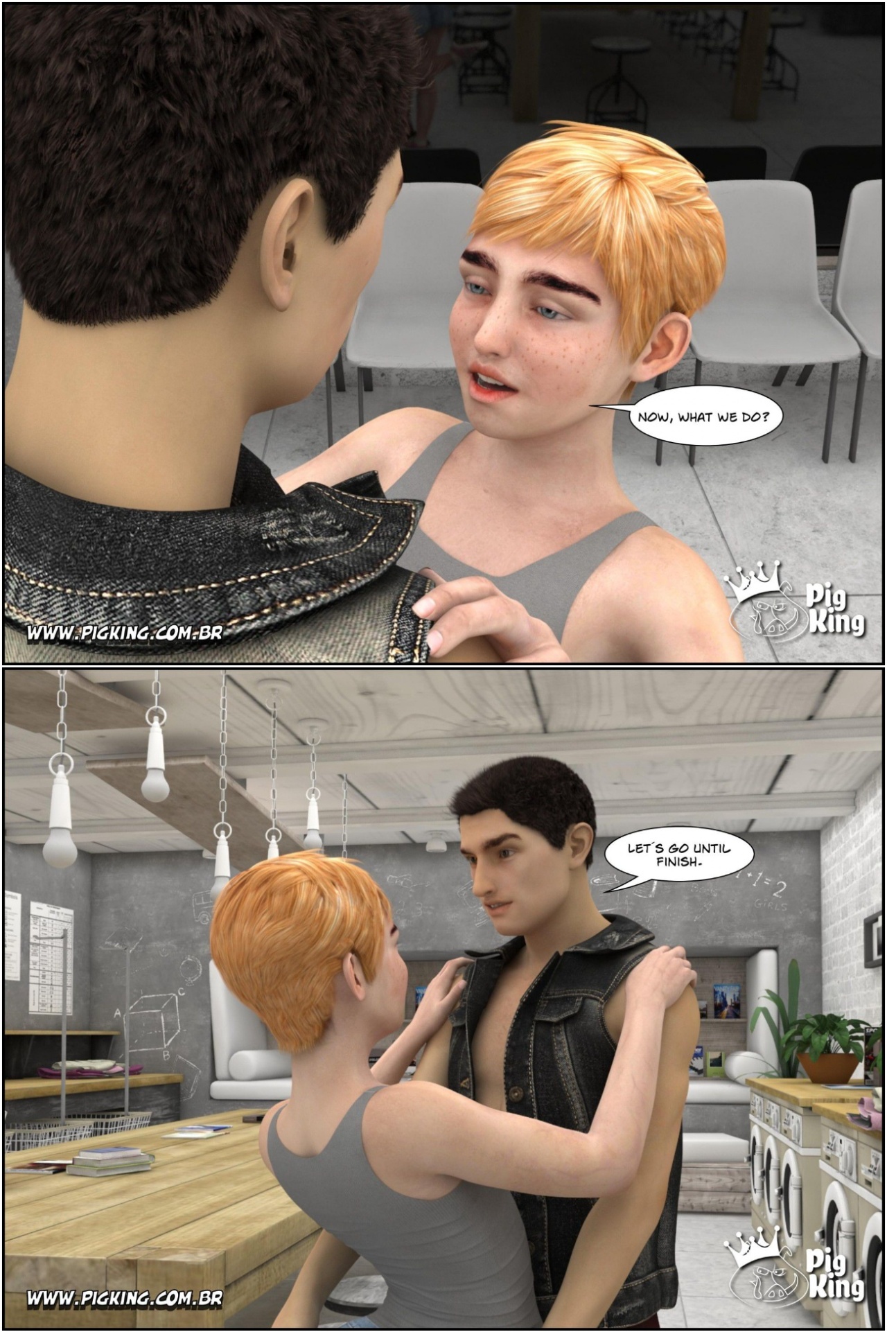 Coffee In The Laundry Porn Comics english 14