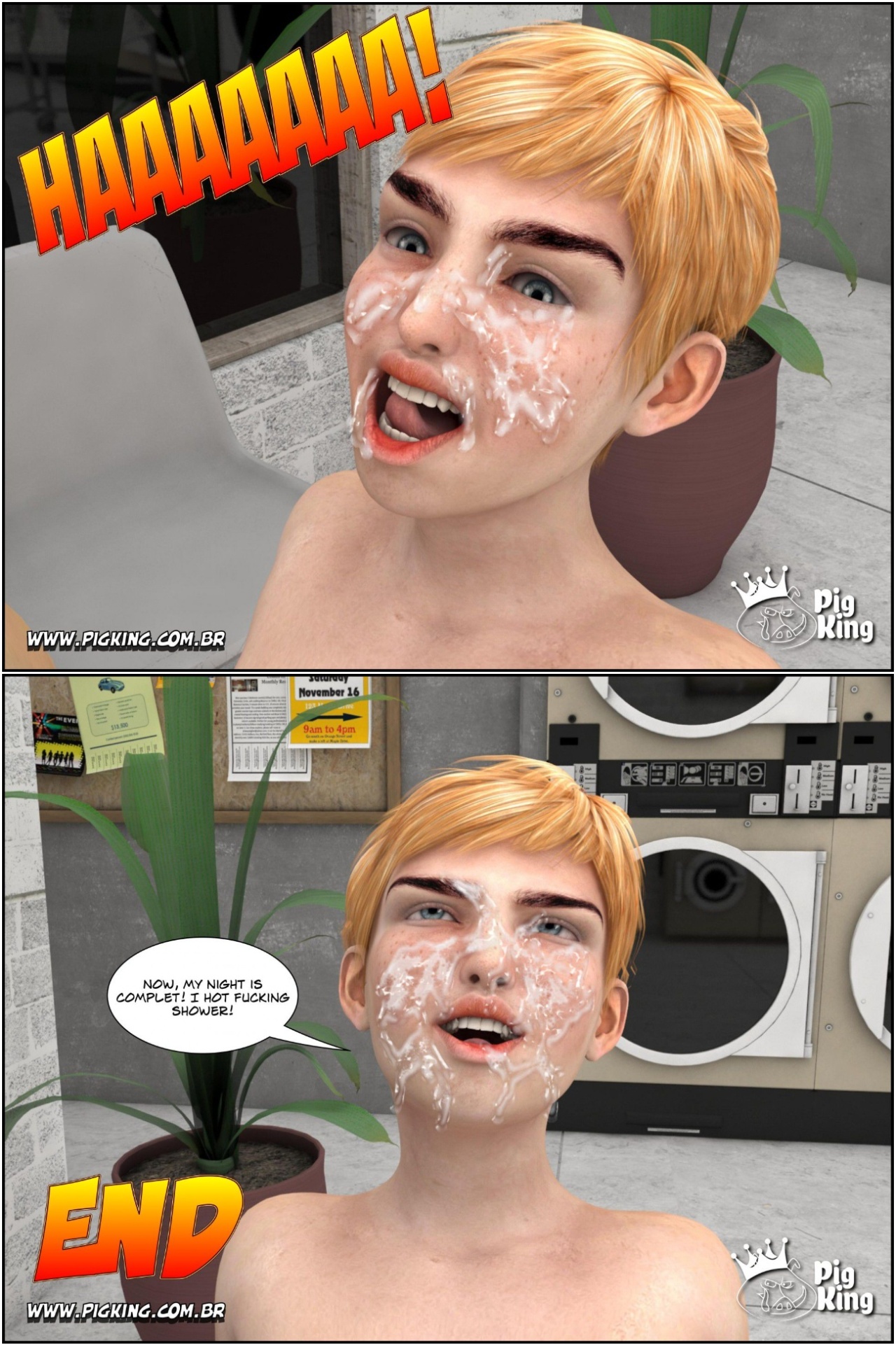 Coffee In The Laundry Porn Comics english 25