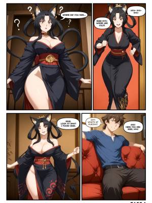 Curiosity Breeds The Cat Porn Comics english 02