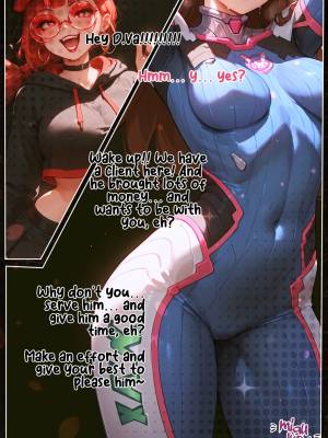 D.va From Overwatch In OVERSLUTS Porn Comics english 07