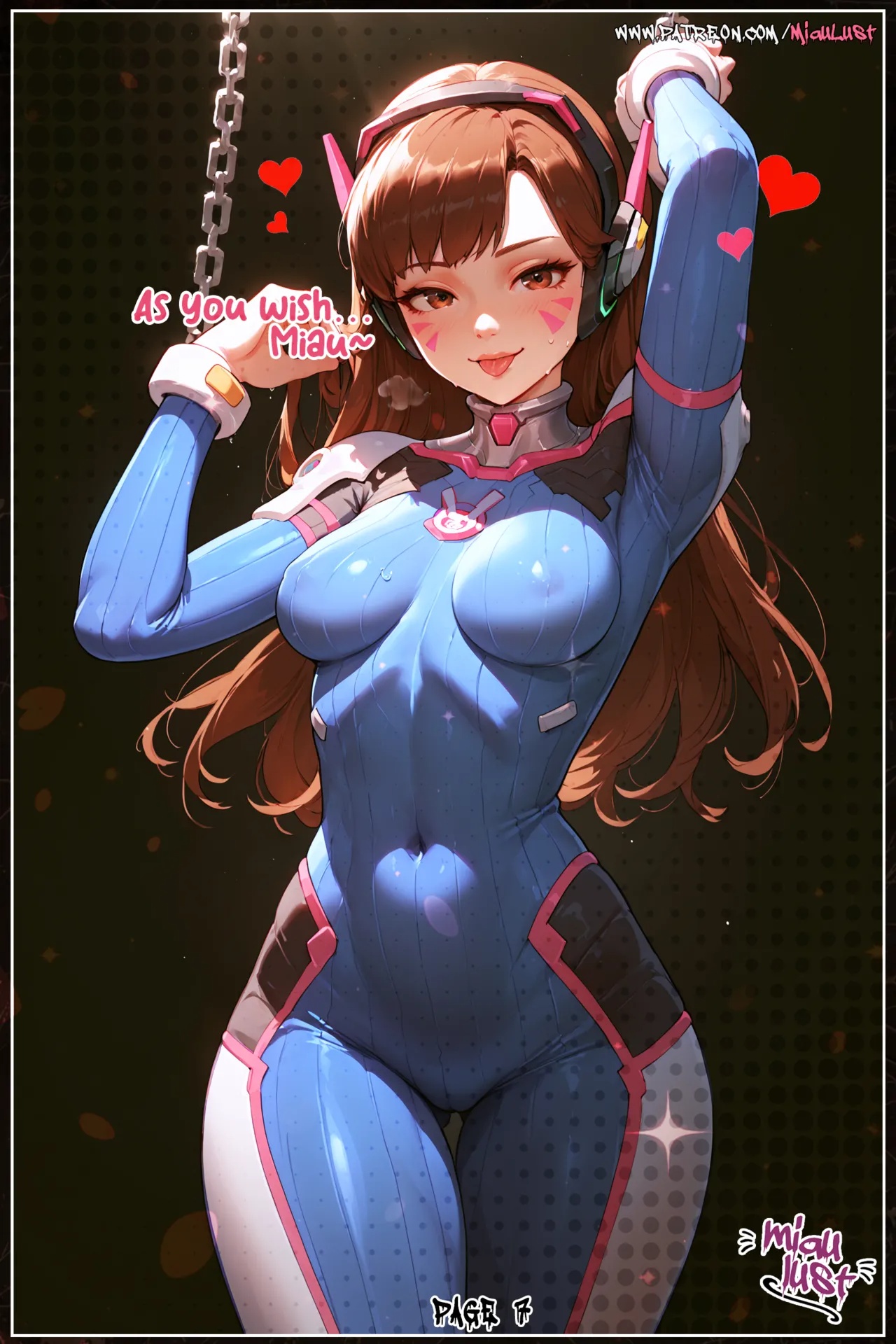 D.va From Overwatch In OVERSLUTS Porn Comics english 08