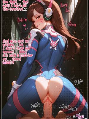 D.va From Overwatch In OVERSLUTS Porn Comics english 28