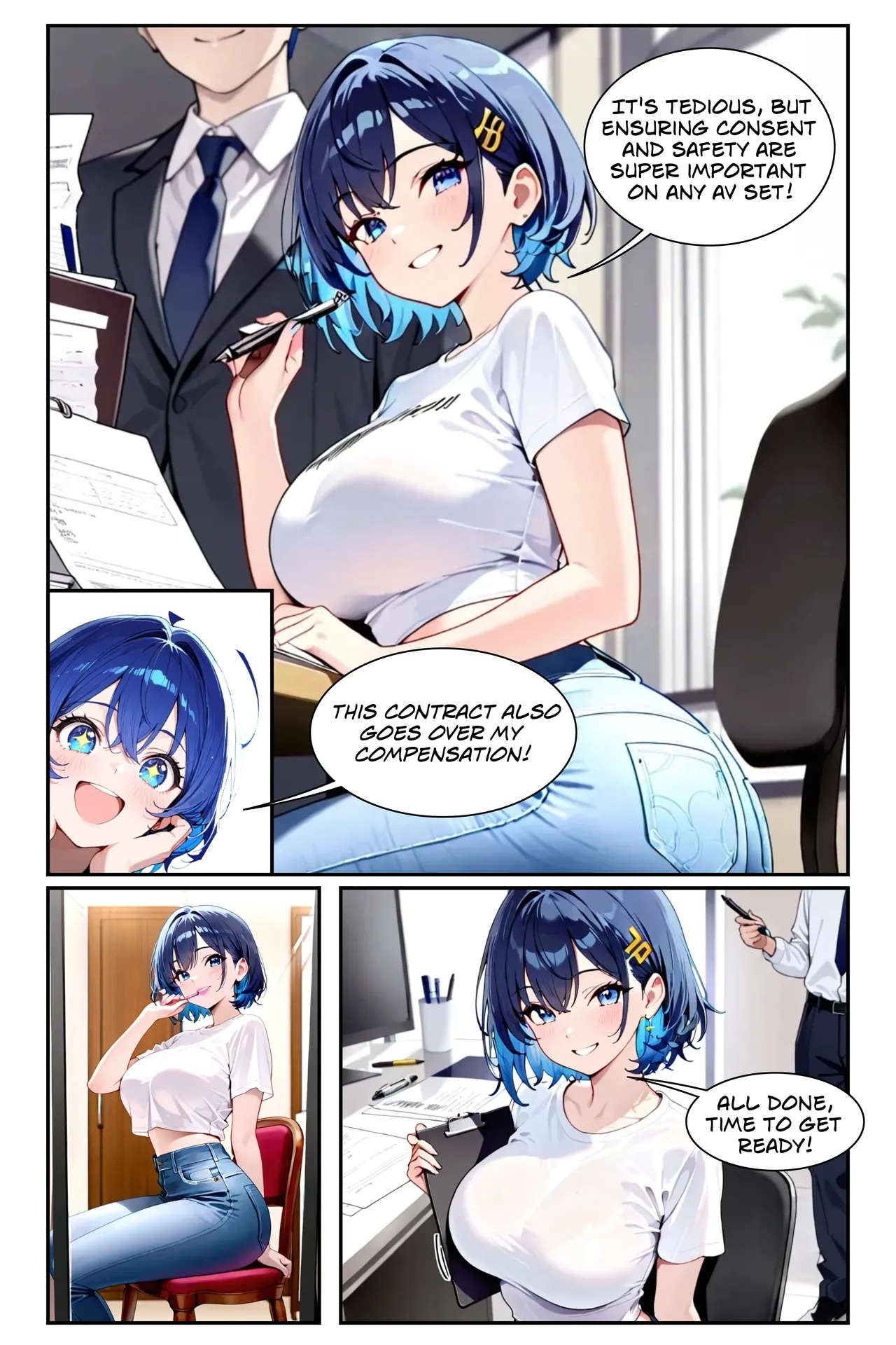 Day With A Pornstar Volume 1 Porn Comics english 04