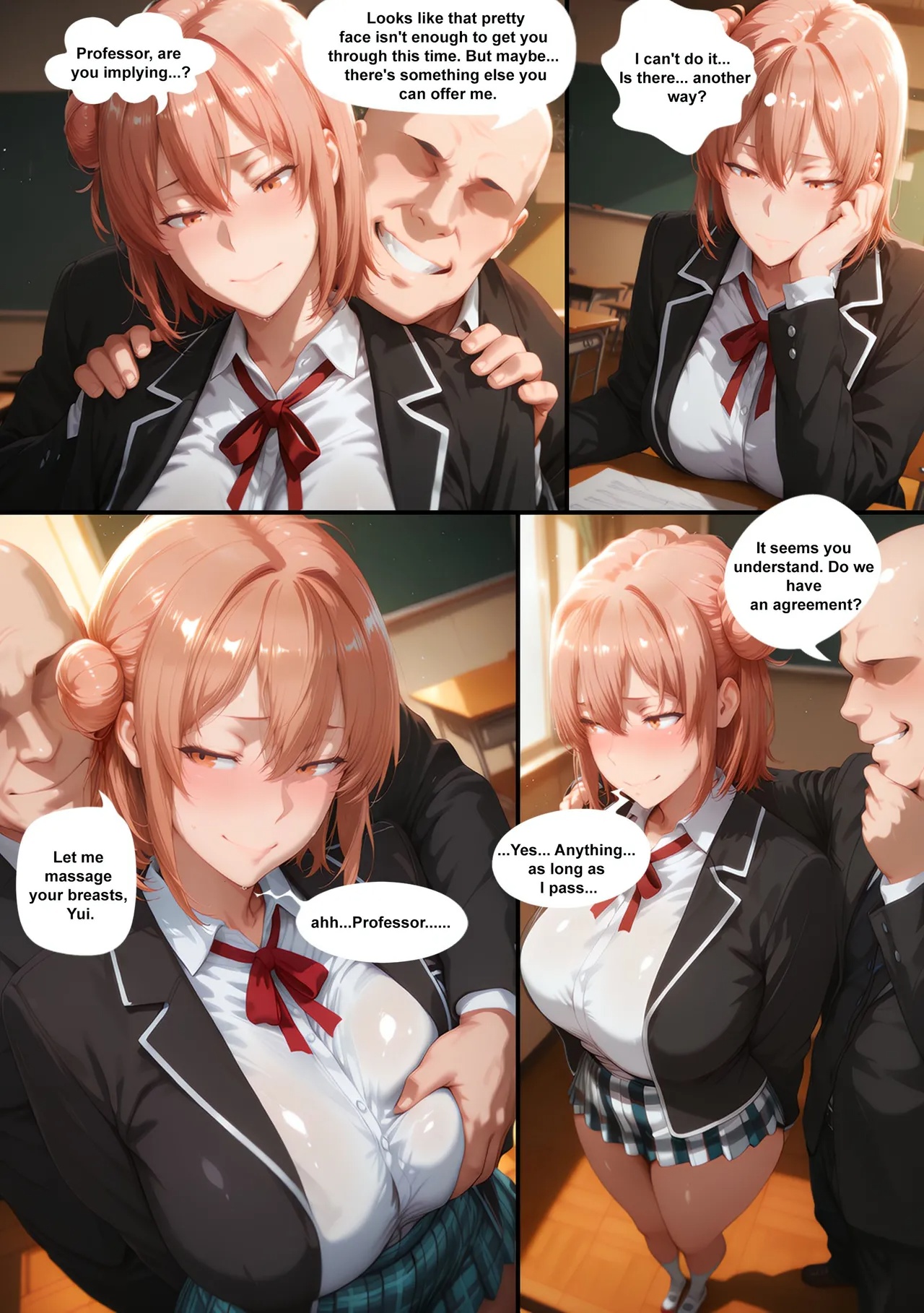 Deal Of Desire: Yuigahama Porn Comics english 02