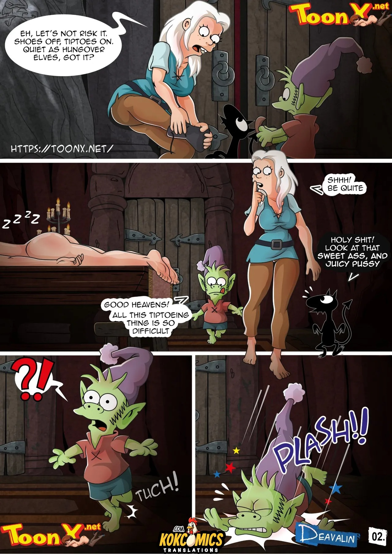 Disenchantment By Deavalin  Porn Comics english 03