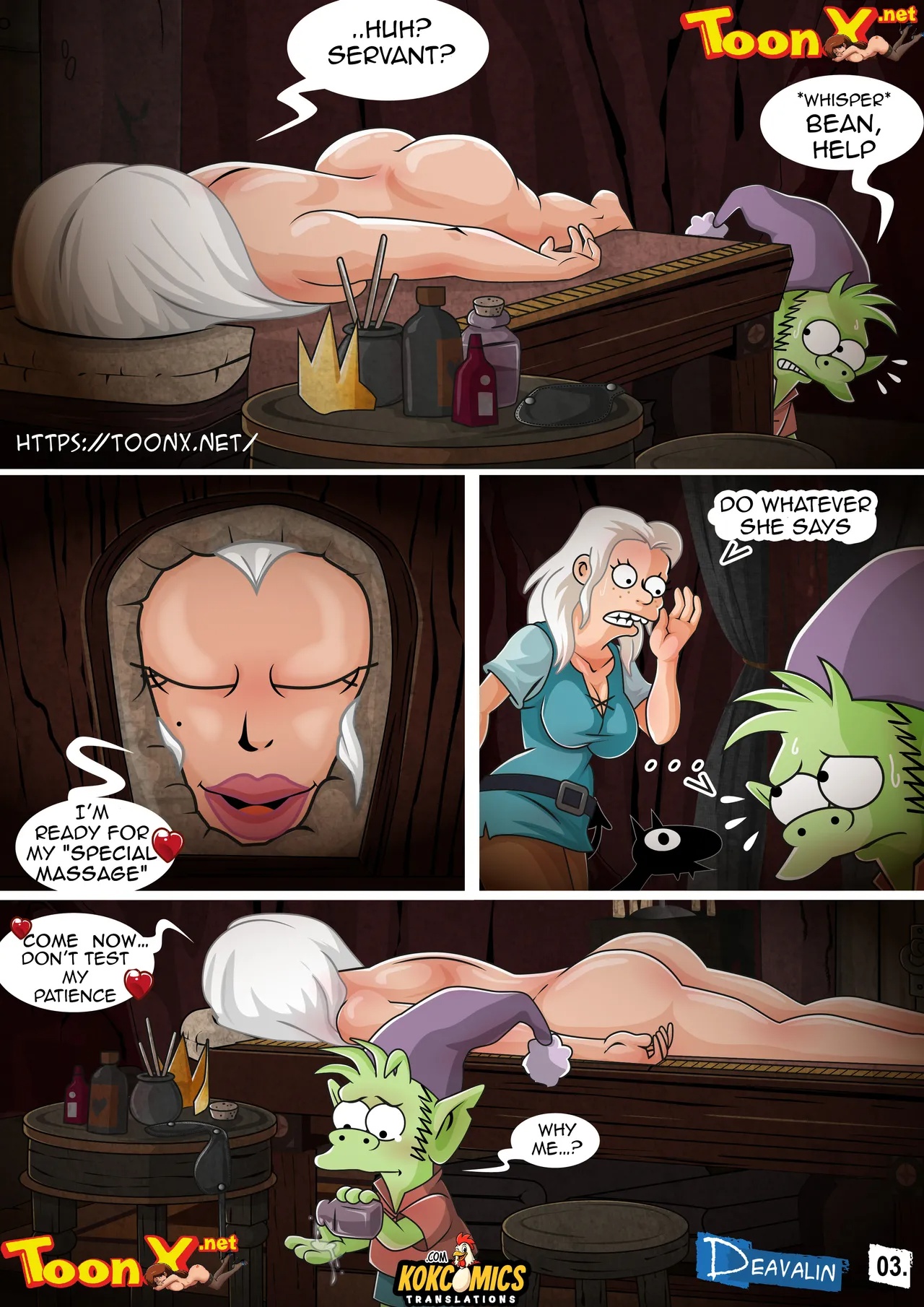 Disenchantment By Deavalin  Porn Comics english 04